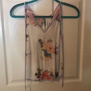 Free People Floral Top